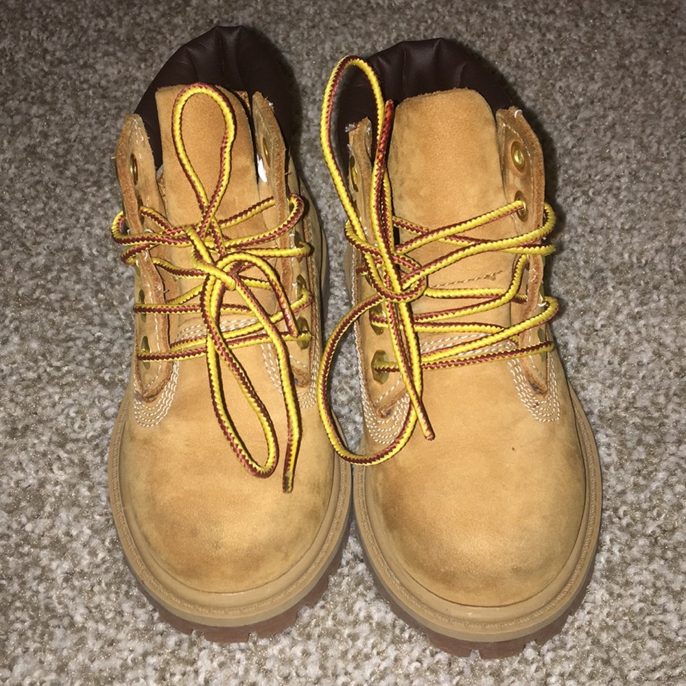 Toddler wheat timberlands